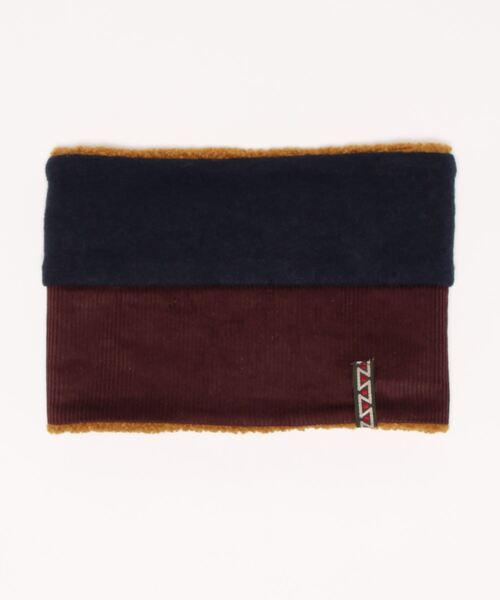 チャイハネ（チャイハネ）の「【チャイハネ】カラブロボアネックウォーマー（ネックウォーマー/スヌード・レディース・グリーン/イエロー/ベージュ/パープル・FREE）」の3枚目の写真