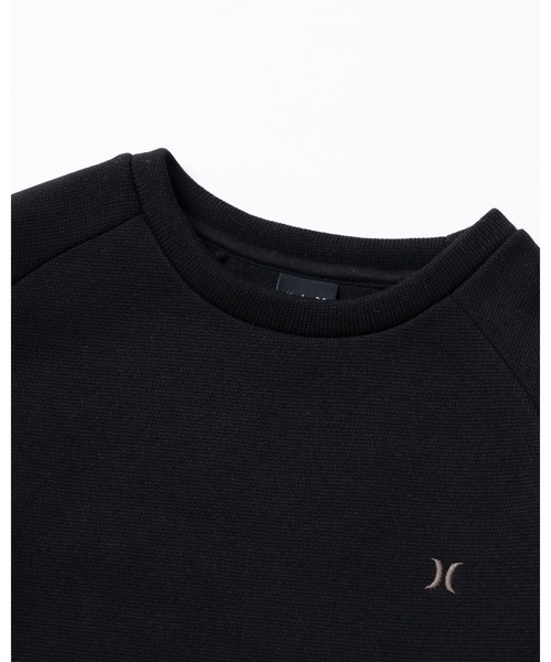 Hurley （ハーレー）の「M SWEATERFLEECE ICON CREW  / ハーレー　セーターフリース（ニット/セーター・メンズ・マルーン/ブラック・LARGE/MEDIUM/SMALL/X-LARGE）」の7枚目の写真