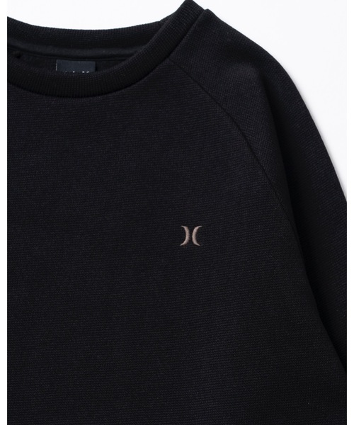 Hurley （ハーレー）の「M SWEATERFLEECE ICON CREW  / ハーレー　セーターフリース（ニット/セーター・メンズ・マルーン/ブラック・LARGE/MEDIUM/SMALL/X-LARGE）」の8枚目の写真