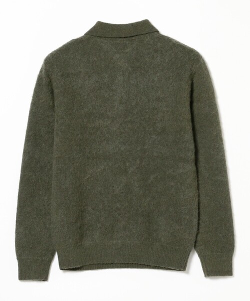 BEAMS PLUS / 9ゲージ シャギー ニット ポロシャツ 22 | ヤマダウェブコム
