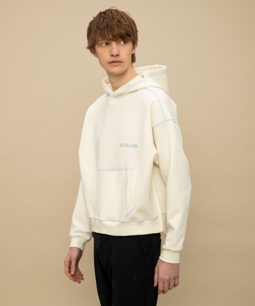 le coq sportif(ルコックスポルティフ)の「【WEB限定カプセルコレクション】 フィーディー ダンボールスウェット ルコック レディース スポーツ(スウェット・レディース・ブラック/ホワイト/ブルー/ピンク・M(M)/L/XL/S)」の5枚目の写真