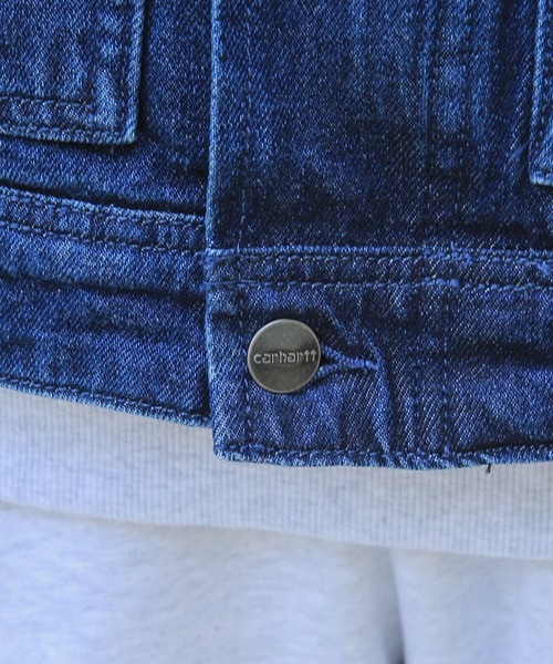 Carhartt(カーハート)の「Carhartt Mens Relaxed Fit Denim Sherpa-Lined Jacket(デニムジャケット・メンズ・インディゴブルー・M/L/XL/S)」の19枚目の写真