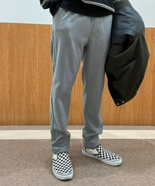 Right-on（ライトオン）の「裏シャギーイージーパンツ（その他パンツ・メンズ・ブラック/ブラック×ホワイト/ダークグレー/グレー/ベージュ・S/M/L/XL）」の3枚目の写真
