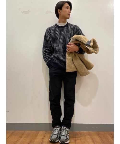 Right-on（ライトオン）の「裏シャギーイージーパンツ（その他パンツ・メンズ・ブラック/ブラック×ホワイト/ダークグレー/グレー/ベージュ・S/M/L/XL）」の18枚目の写真