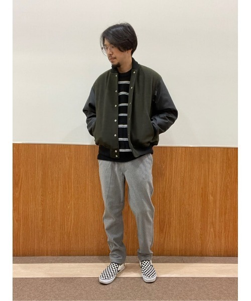 Right-on（ライトオン）の「裏シャギーイージーパンツ（その他パンツ・メンズ・ブラック/ブラック×ホワイト/ダークグレー/グレー/ベージュ・S/M/L/XL）」の22枚目の写真