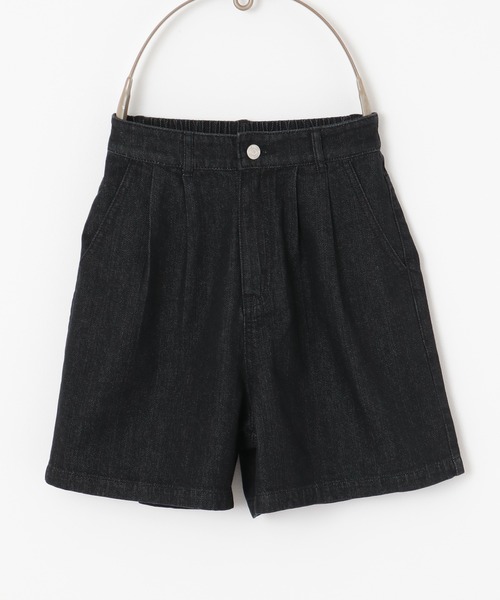 Honeys（ハニーズ）の「デニムショートパンツ（デニムパンツ・レディース・インディゴブルー/ブルー/アイボリー/ブラック/ブルー系その他/ライトブルー・SS/S/M/L/LL）」の9枚目の写真