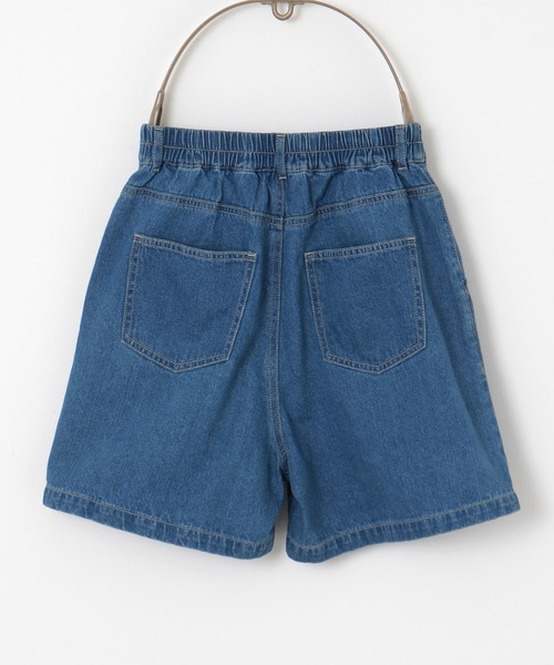 Honeys（ハニーズ）の「デニムショートパンツ（デニムパンツ・レディース・インディゴブルー/ブルー/アイボリー/ブラック/ブルー系その他/ライトブルー・SS/S/M/L/LL）」の12枚目の写真