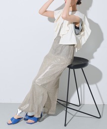 Solace | ラメニットメッシュキャミワンピース(ワンピース)