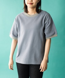 8.0ozリップルボーダーTEE