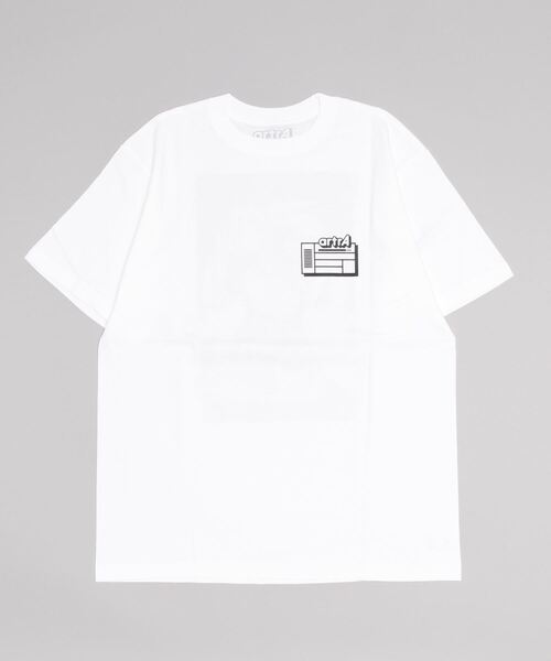 atmos pink(アトモスピンク)の「artrA x Sevnzel TEE / アルトラ x セヴンゼル ティー(Tシャツ/カットソー・メンズ・ホワイト・M/L)」の2枚目の写真