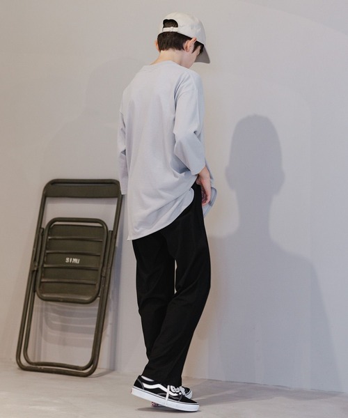 GLOBAL WORK（グローバルワーク）の「ストレッチテーパードパンツ/AND YUA ANY/162732（その他パンツ・キッズ・ブラック/ネイビー・150cm/160cm）」の8枚目の写真