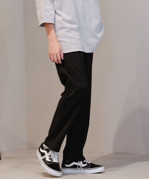 GLOBAL WORK（グローバルワーク）の「ストレッチテーパードパンツ/AND YUA ANY/162732（その他パンツ・キッズ・ブラック/ネイビー・150cm/160cm）」の11枚目の写真