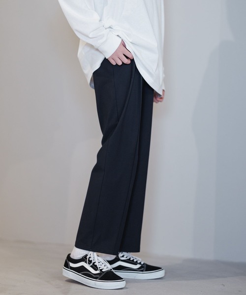 GLOBAL WORK（グローバルワーク）の「ストレッチテーパードパンツ/AND YUA ANY/162732（その他パンツ・キッズ・ブラック/ネイビー・150cm/160cm）」の17枚目の写真