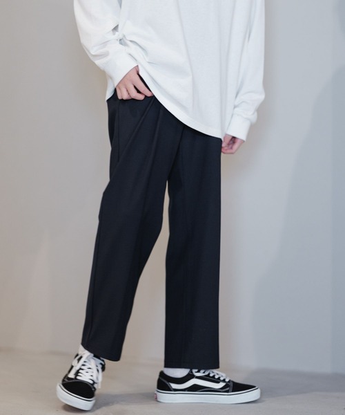 GLOBAL WORK（グローバルワーク）の「ストレッチテーパードパンツ/AND YUA ANY/162732（その他パンツ・キッズ・ブラック/ネイビー・150cm/160cm）」の18枚目の写真