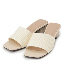 SHOO・LA・RUE | ニットヒールサンダル(サンダル)