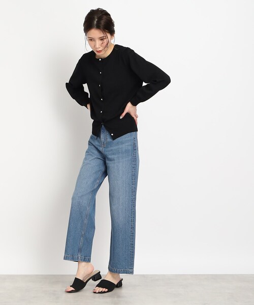 SHOO・LA・RUE（シューラルー）の「◆ニットヒールサンダル（サンダル・レディース・サンドベージュ/アイボリー/ブラック・35/45）」の13枚目の写真