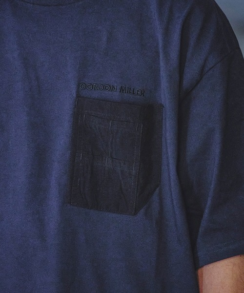GORDON MILLER(ゴードンミラー)の「GORDON MILLER(ゴードンミラー) クイックドライ ミルポケットティー(Tシャツ/カットソー・メンズ・ブラック/サンドグレー・XL/L/M)」の7枚目の写真