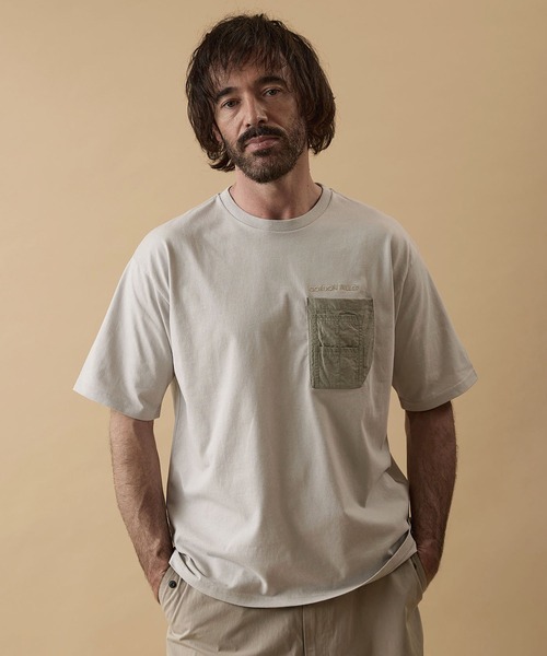 GORDON MILLER(ゴードンミラー)の「GORDON MILLER(ゴードンミラー) クイックドライ ミルポケットティー(Tシャツ/カットソー・メンズ・ブラック/サンドグレー・XL/L/M)」の22枚目の写真