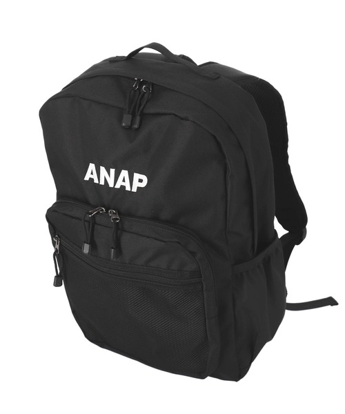 ANAP(アナップ)の「ANAPロゴバックパック(バックパック/リュック・レディース・ブラック×ホワイト/ブラック・FREE)」の15枚目の写真