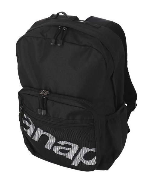 ANAP(アナップ)の「ANAPロゴバックパック(バックパック/リュック・レディース・ブラック×ホワイト/ブラック・FREE)」の4枚目の写真