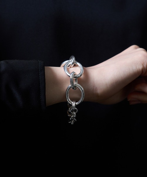 PHILIPPE AUDIBERT】コンビチェーンブレスレット bracelet Emy