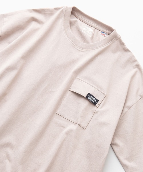 OUTDOOR PRODUCTS APPAREL(アウトドアプロダクツアパレル)の「USAコットン ビッグシルエット ポケットワンピース ワンポイントブランドロゴ(ワンピース・レディース・ベージュ/ブラック/ホワイト/ブラウン・FREE)」の7枚目の写真