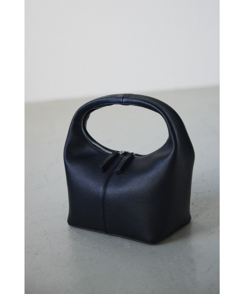 STYLEMIXER（スタイルミキサー）の「フォルドスクエアバッグ（ハンドバッグ・レディース・ブラック/オレンジ・FREE）」の2枚目の写真