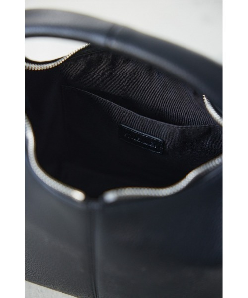 STYLEMIXER（スタイルミキサー）の「フォルドスクエアバッグ（ハンドバッグ・レディース・ブラック/オレンジ・FREE）」の8枚目の写真