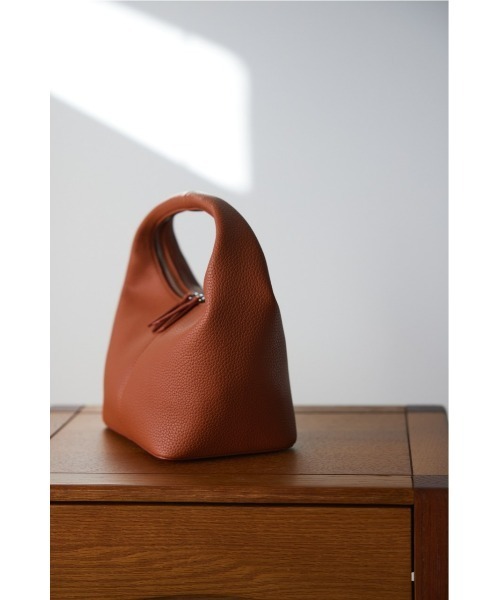 STYLEMIXER（スタイルミキサー）の「フォルドスクエアバッグ（ハンドバッグ・レディース・ブラック/オレンジ・FREE）」の11枚目の写真