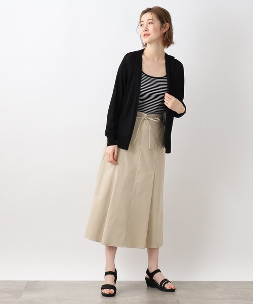 grove(グローブ)の「◆【洗える】さらさらひんやりベーシックカーデ!(カーディガン/ボレロ・レディース・ブラック/ブルー/オフホワイト/ナチュラル/ホワイト系9・03/02/01/04/05)」の11枚目の写真