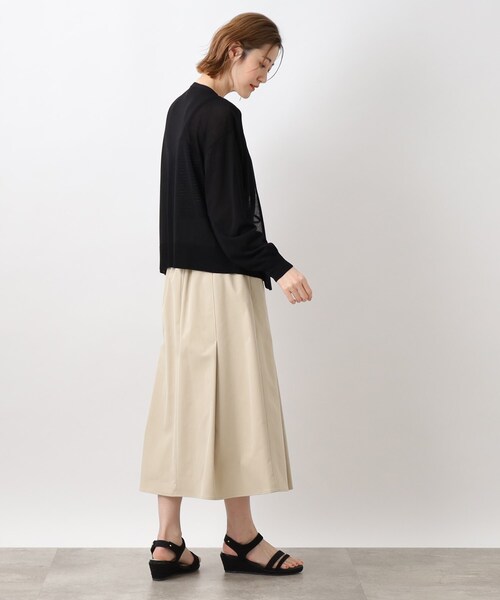 grove(グローブ)の「◆【洗える】さらさらひんやりベーシックカーデ!(カーディガン/ボレロ・レディース・ブラック/ブルー/オフホワイト/ナチュラル/ホワイト系9・03/02/01/04/05)」の13枚目の写真