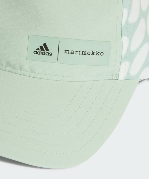 adidas（アディダス）の「adidas × マリメッコ AEROREADY ベースボールキャップ / アディダス adidas（キャップ・メンズ・ライトグリーン/ブラック・LARGE/MEDIUM）」の7枚目の写真