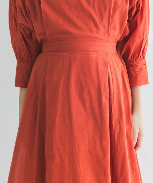 KBF（ケイビーエフ）の「BACKオープンボリュームスリーブワンピース（ワンピース・レディース・ブラウン系その他/グリーン系その他/ブラック・ONE）」の15枚目の写真