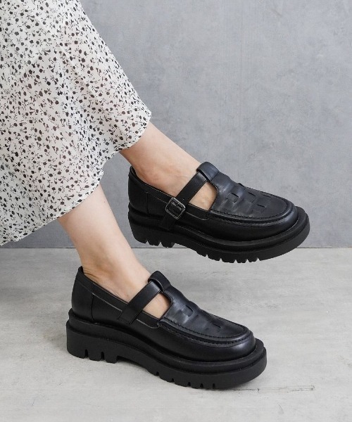 Fabby fabby（ファビィーファビィー）の「メッシュタンクソールシューズ（その他シューズ・レディース・ブラック/オフホワイト・LARGE/MEDIUM/SMALL）」の5枚目の写真