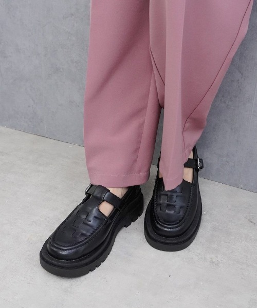 Fabby fabby（ファビィーファビィー）の「メッシュタンクソールシューズ（その他シューズ・レディース・ブラック/オフホワイト・LARGE/MEDIUM/SMALL）」の6枚目の写真