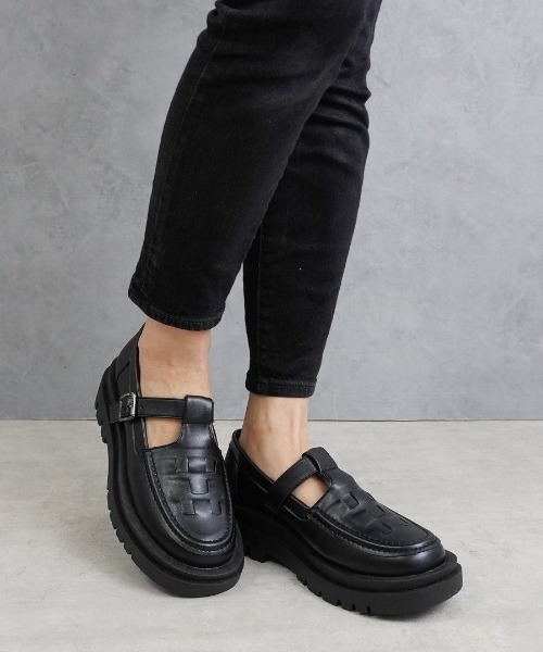 Fabby fabby（ファビィーファビィー）の「メッシュタンクソールシューズ（その他シューズ・レディース・ブラック/オフホワイト・LARGE/MEDIUM/SMALL）」の8枚目の写真