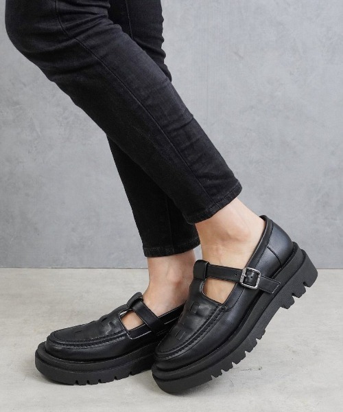 Fabby fabby（ファビィーファビィー）の「メッシュタンクソールシューズ（その他シューズ・レディース・ブラック/オフホワイト・LARGE/MEDIUM/SMALL）」の10枚目の写真