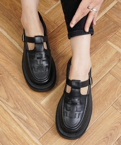 Fabby fabby（ファビィーファビィー）の「メッシュタンクソールシューズ（その他シューズ・レディース・ブラック/オフホワイト・LARGE/MEDIUM/SMALL）」の11枚目の写真