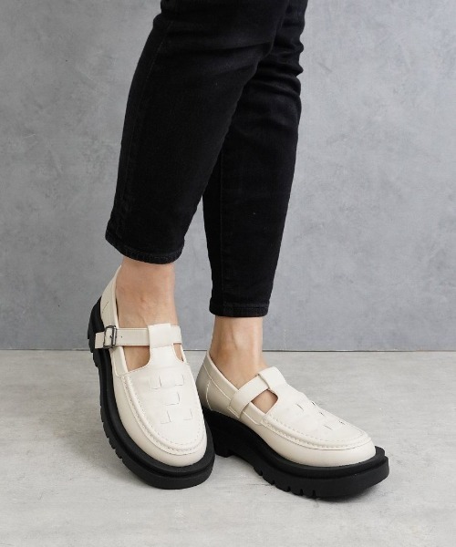 Fabby fabby（ファビィーファビィー）の「メッシュタンクソールシューズ（その他シューズ・レディース・ブラック/オフホワイト・LARGE/MEDIUM/SMALL）」の15枚目の写真