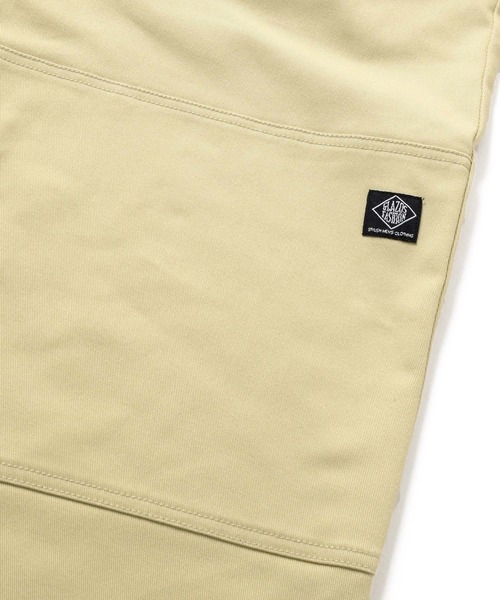 GLAZOS（グラソス）の「【大人向けサイズあり】【ラクパン】[ワイドテーパード]TCカラーツイル・ダブルニーパンツ（その他パンツ・キッズ・カーキ/ブルー/ベージュ/グレー/ブラック・160cm/170cm/130cm/150cm/140cm）」の18枚目の写真