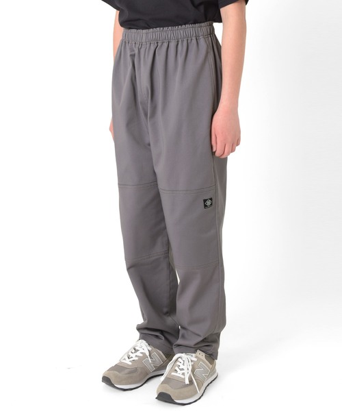 GLAZOS（グラソス）の「【大人向けサイズあり】【ラクパン】[ワイドテーパード]TCカラーツイル・ダブルニーパンツ（その他パンツ・キッズ・カーキ/ブルー/ベージュ/グレー/ブラック・160cm/170cm/130cm/150cm/140cm）」の12枚目の写真