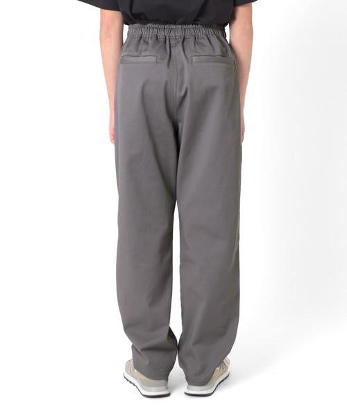 GLAZOS（グラソス）の「【大人向けサイズあり】【ラクパン】[ワイドテーパード]TCカラーツイル・ダブルニーパンツ（その他パンツ・キッズ・カーキ/ブルー/ベージュ/グレー/ブラック・160cm/170cm/130cm/150cm/140cm）」の13枚目の写真