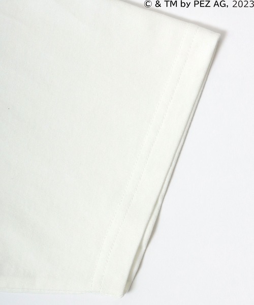 MARUKAWA（マルカワ）の「PEZ/ペッツ レトロキャラクター アニマルヘッド フロント バックプリント 半袖Tシャツ レディース メンズ（Tシャツ/カットソー・レディース・オレンジ/チャコール/ホワイト系その他/ホワイト/グレー系その他/ライラック・M/L/LL）」の13枚目の写真