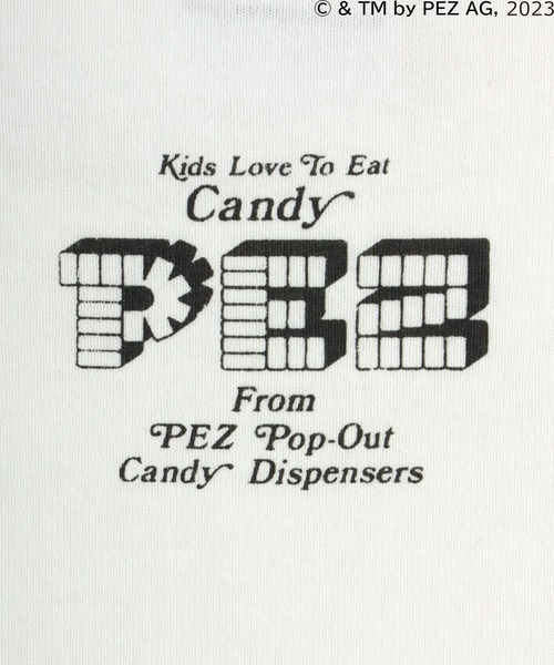 MARUKAWA（マルカワ）の「PEZ/ペッツ レトロキャラクター アニマルヘッド フロント バックプリント 半袖Tシャツ レディース メンズ（Tシャツ/カットソー・レディース・オレンジ/チャコール/ホワイト系その他/ホワイト/グレー系その他/ライラック・M/L/LL）」の16枚目の写真