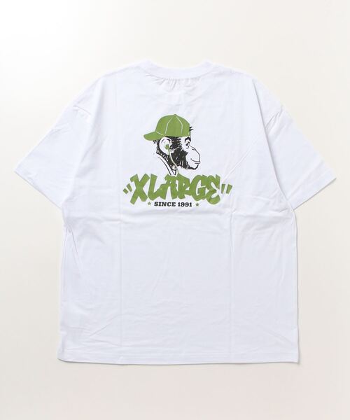 XLARGE（エクストララージ）の「TAGGING LOGO S/S TEE（Tシャツ/カットソー・メンズ・ホワイト/ネイビー/ブラック・S/M/L/XL）」の20枚目の写真