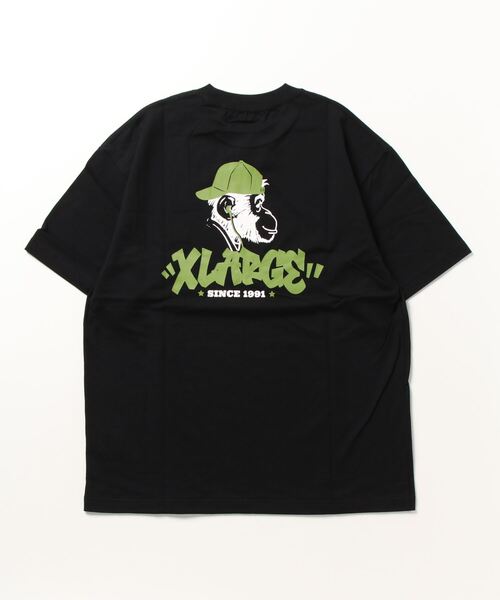 XLARGE（エクストララージ）の「TAGGING LOGO S/S TEE（Tシャツ/カットソー・メンズ・ホワイト/ネイビー/ブラック・S/M/L/XL）」の22枚目の写真