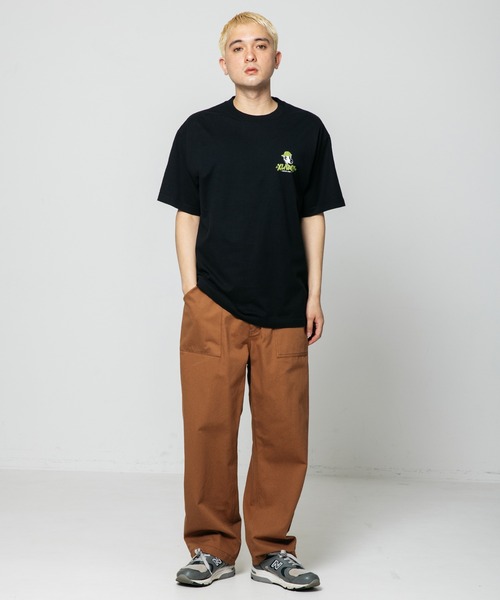 XLARGE（エクストララージ）の「TAGGING LOGO S/S TEE（Tシャツ/カットソー・メンズ・ホワイト/ネイビー/ブラック・S/M/L/XL）」の15枚目の写真