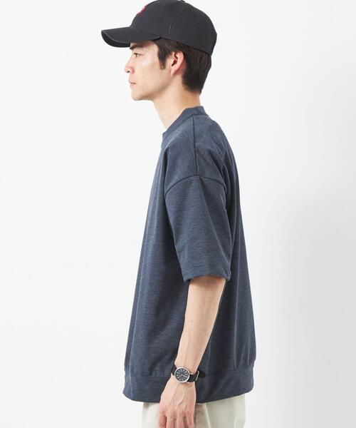 green label relaxing(グリーンレーベルリラクシング)の「パリネ スウェット クルーネック トップス(Tシャツ/カットソー・メンズ・ホワイト/ネイビー/オレンジ・S/M/XL/L)」の13枚目の写真