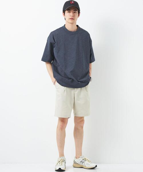 green label relaxing(グリーンレーベルリラクシング)の「パリネ スウェット クルーネック トップス(Tシャツ/カットソー・メンズ・ホワイト/ネイビー/オレンジ・S/M/XL/L)」の9枚目の写真