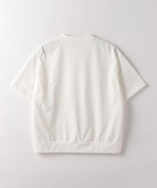 green label relaxing(グリーンレーベルリラクシング)の「パリネ スウェット クルーネック トップス(Tシャツ/カットソー・メンズ・ホワイト/ネイビー/オレンジ・S/M/XL/L)」の8枚目の写真